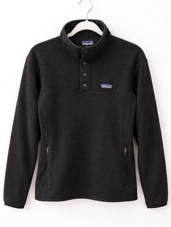 Patagonia Jackets & Blazers - Patagonia Women’s Black Snap-T Fleece Pullover Size Small Synchilla Lightweight